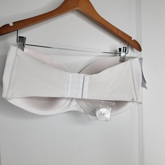 Maidenform Bra 38DDD White Sweet Nothings Convertible Multiway Straps Bra New - Picture 2 of 5